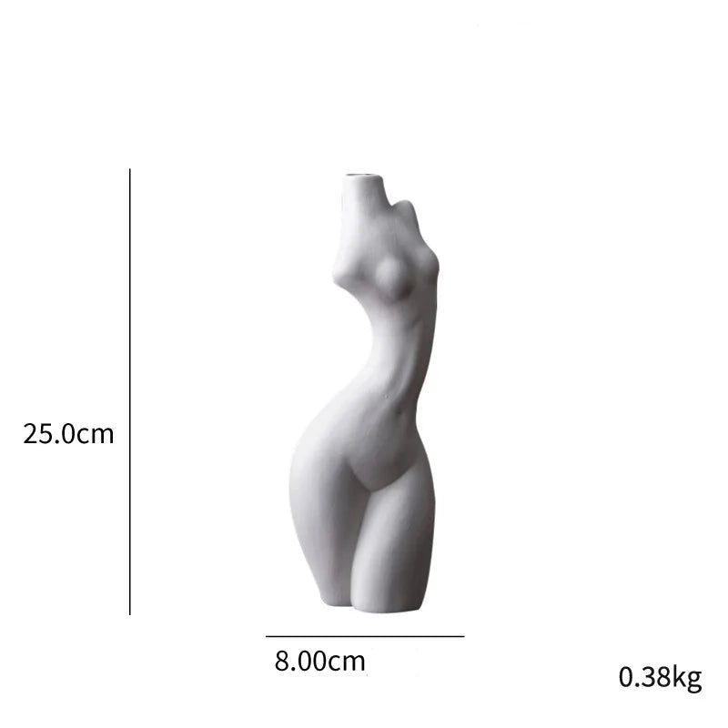 Vase silhouette femme